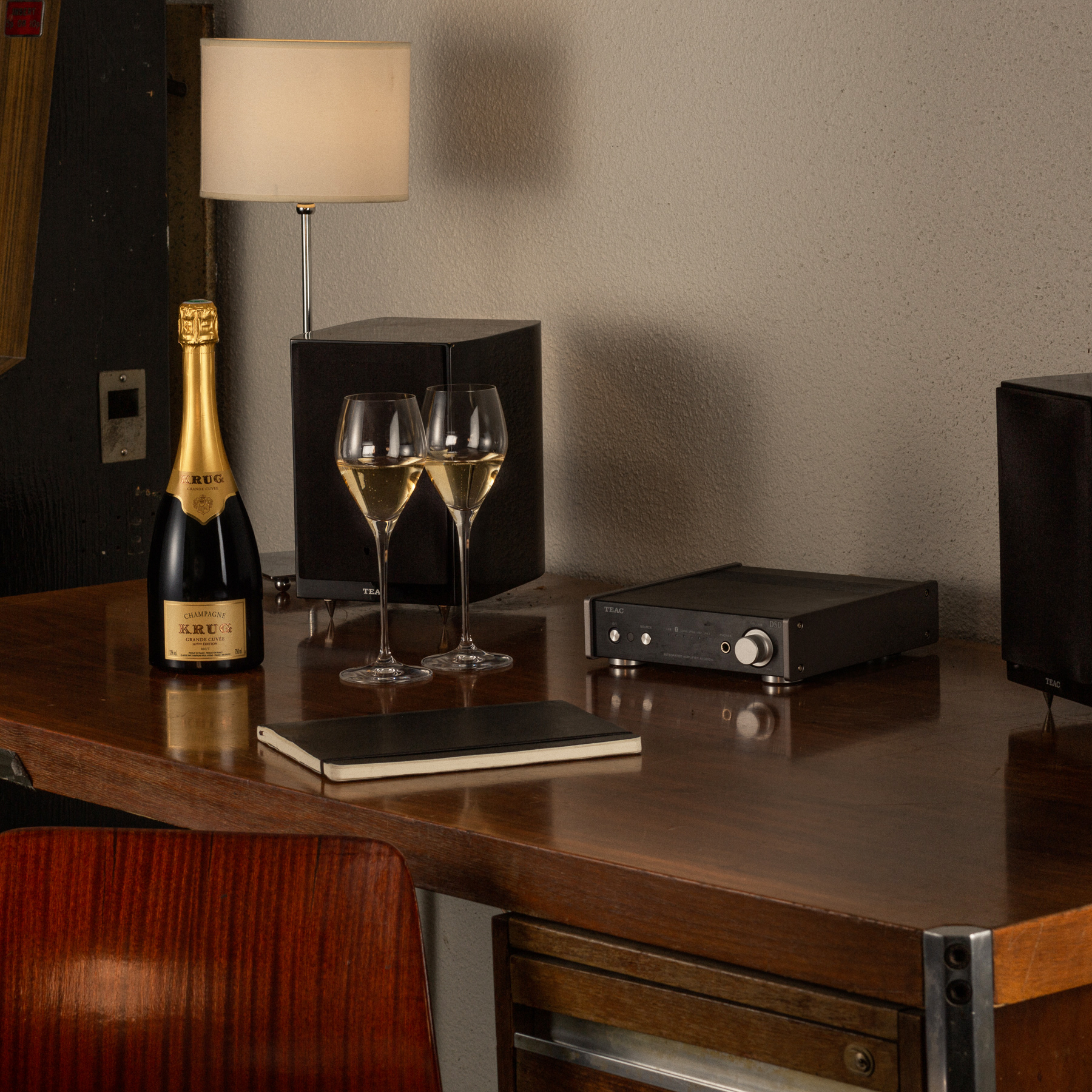 Krug Encounters 2019, still life for Champagne Krug, Germain Gilbert, Époque studio, Paris - 2