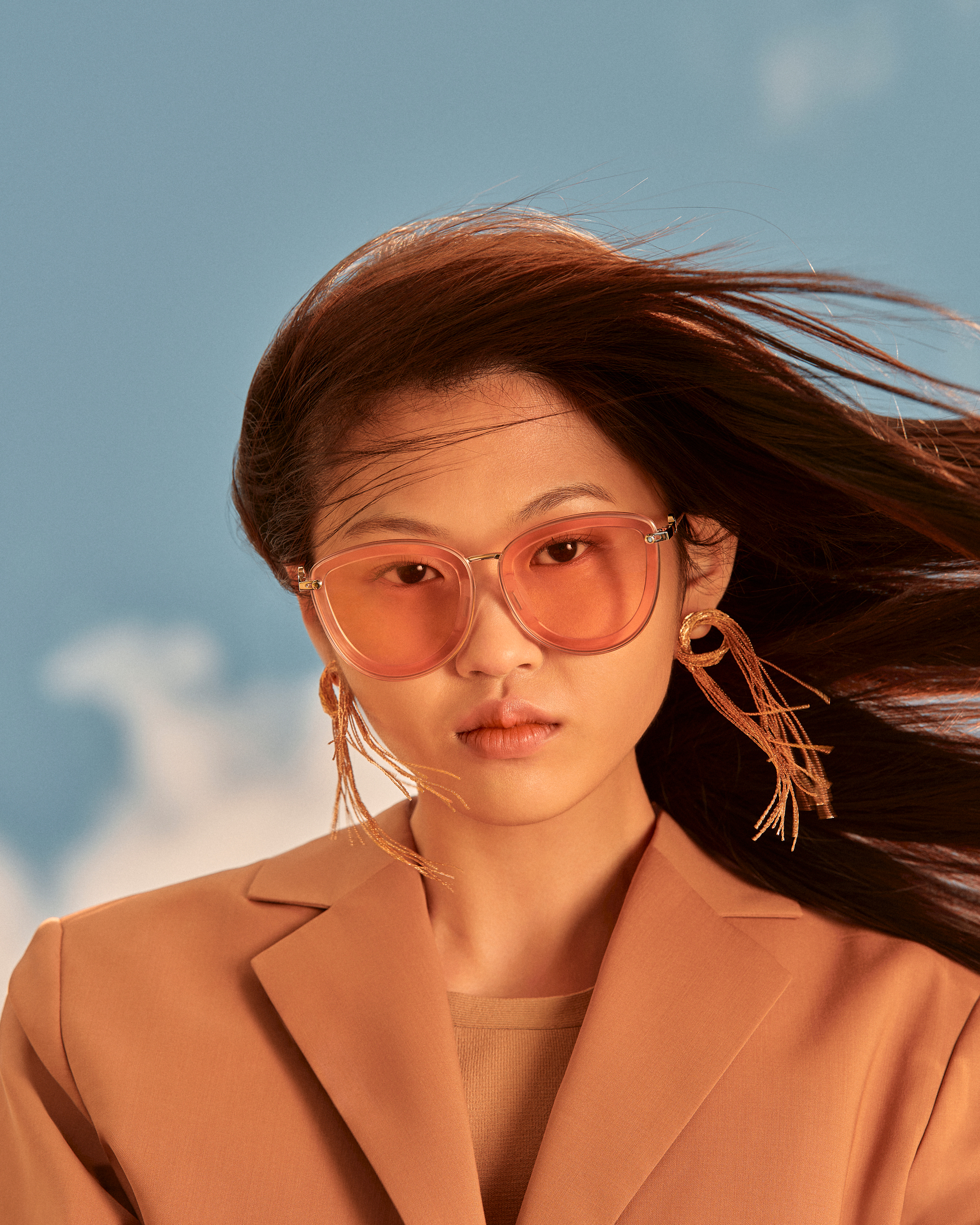 Sweet Pain, lunettes de soleil, Never Mind Gravity, Germain Gilbert, Époque studio, Paris - 2